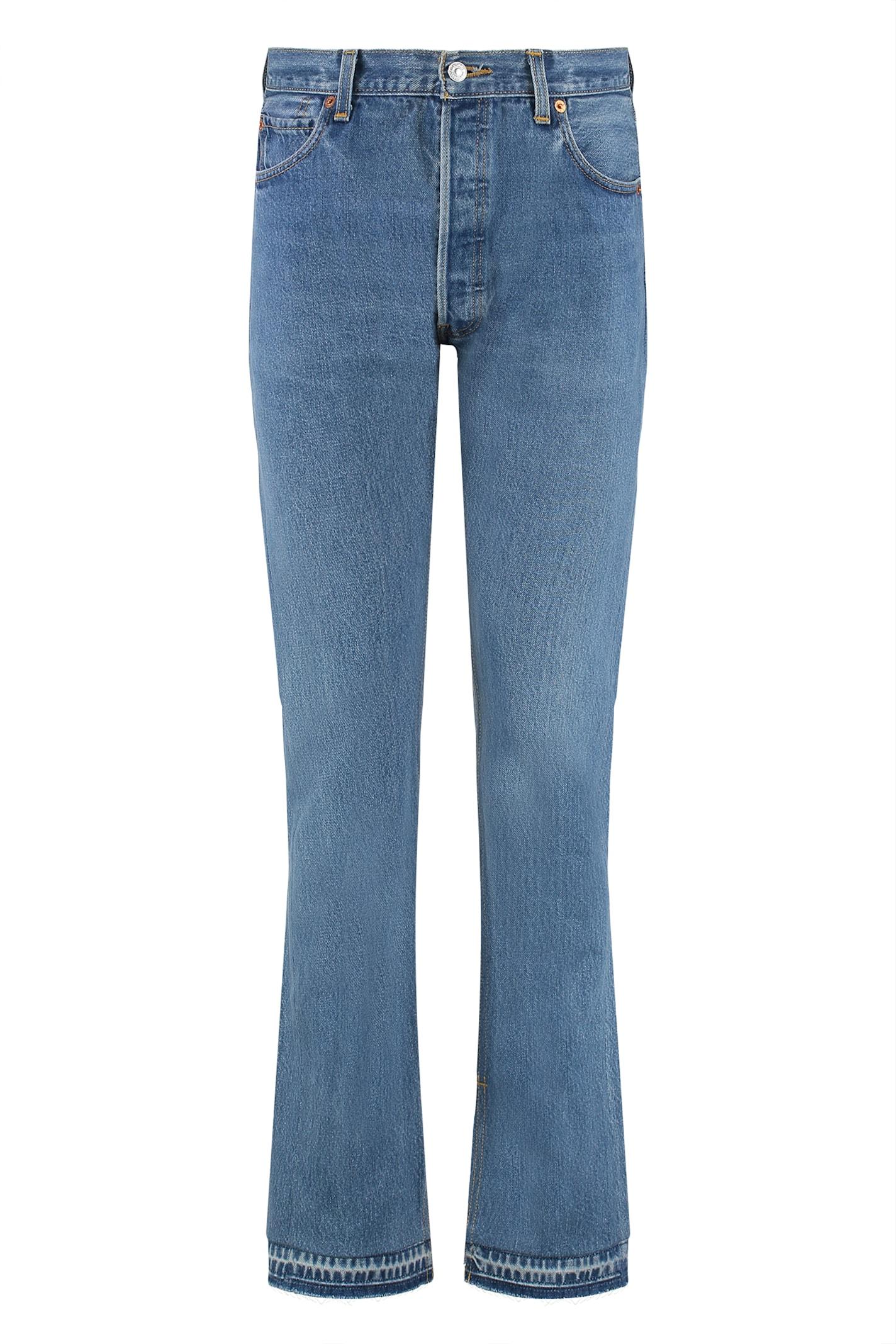 re/done x levis - high-rise skinny-fit jeans