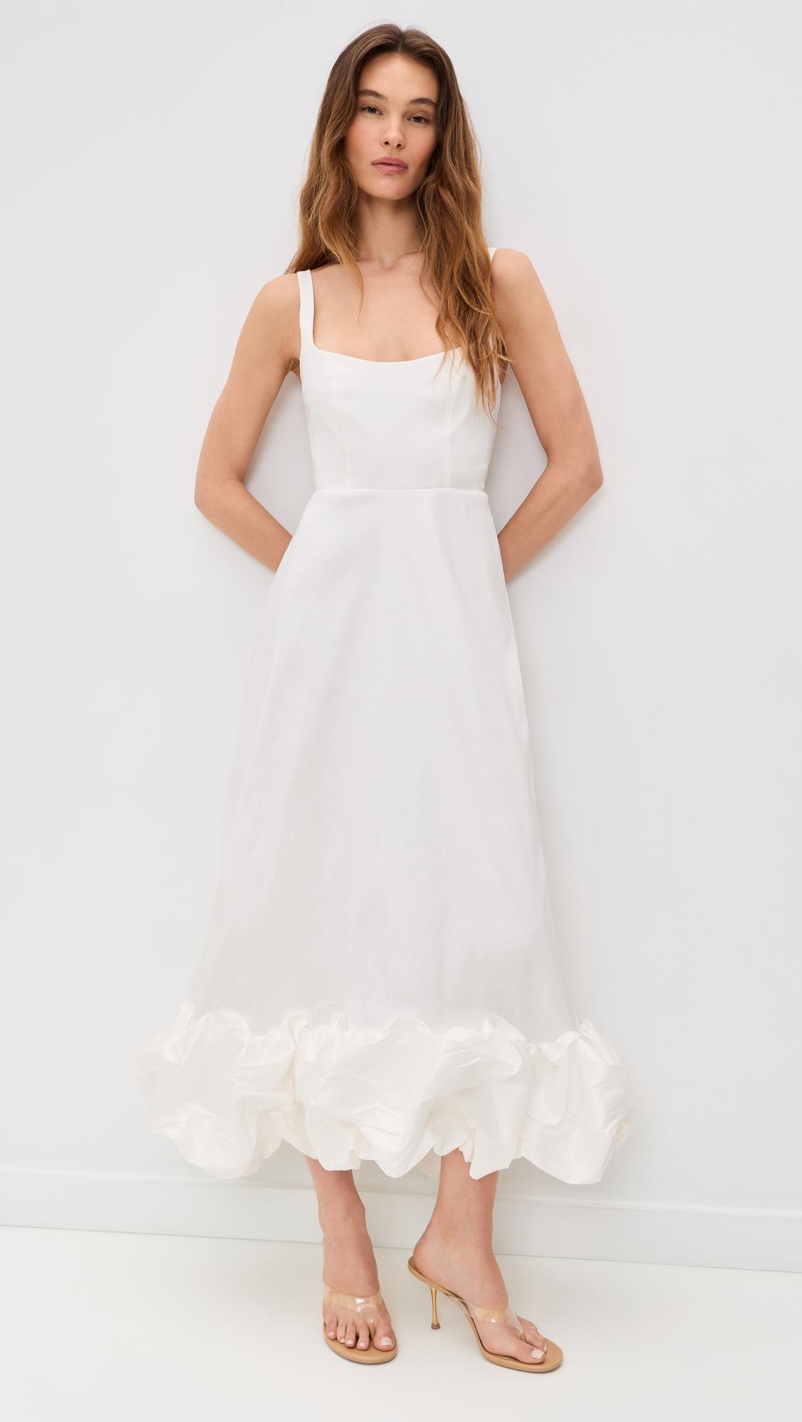 rebecca midi dress