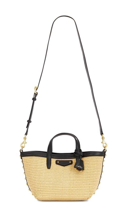 rebecca minkoff riley small tote bag in neutral.
