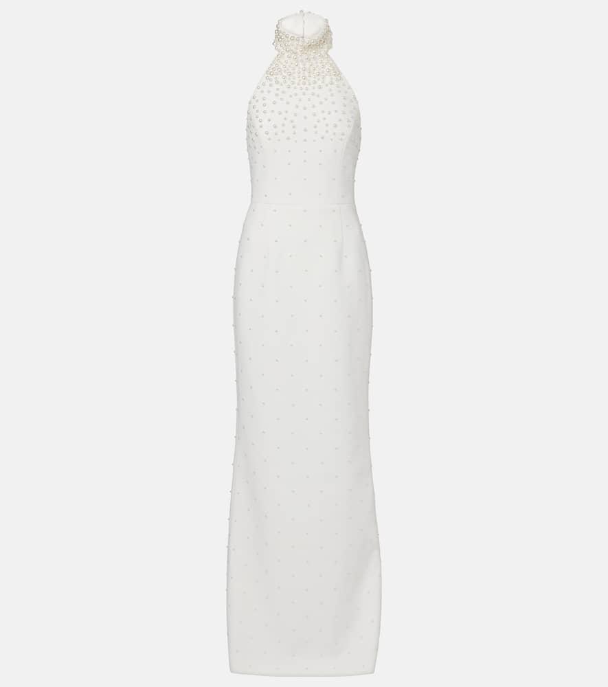rebecca vallance bridal la peregrina crêpe gown