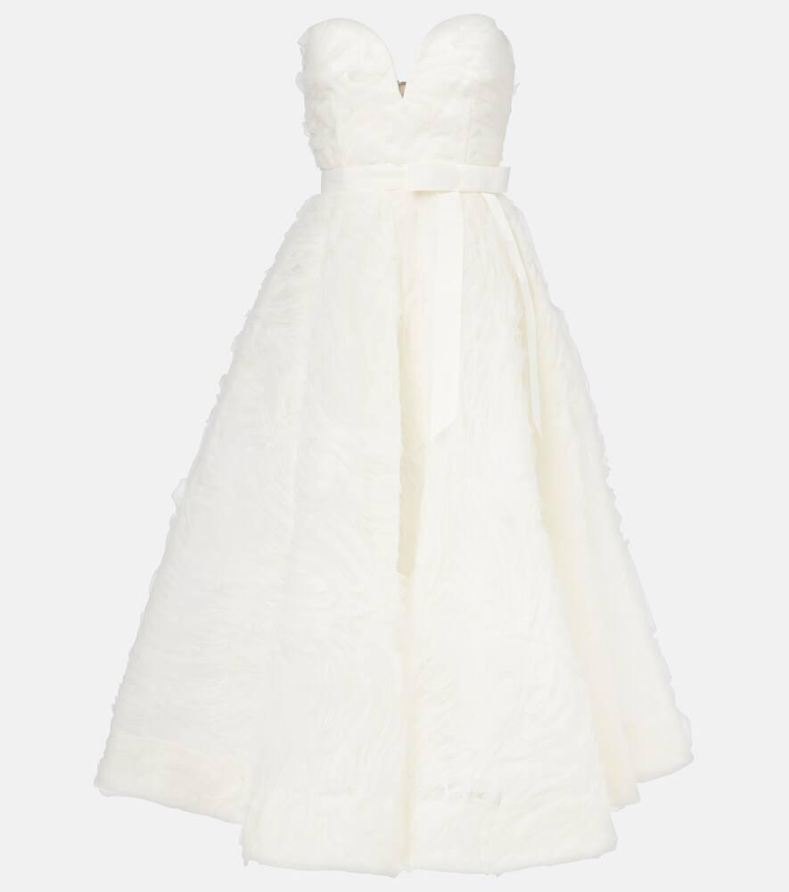 rebecca vallance bridal willow tulle midi dress