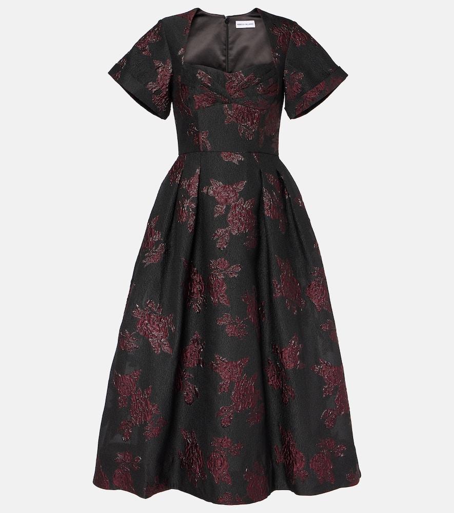 rebecca vallance florentina floral midi dress