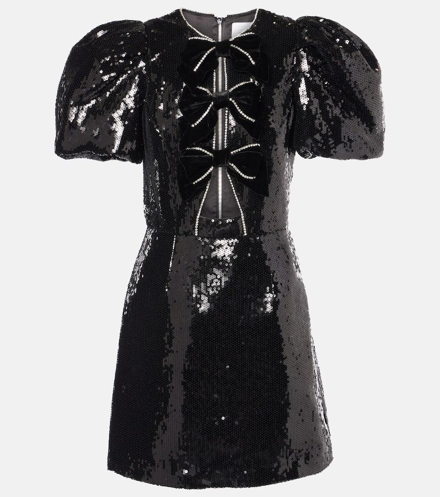 rebecca vallance lena sequined minidress