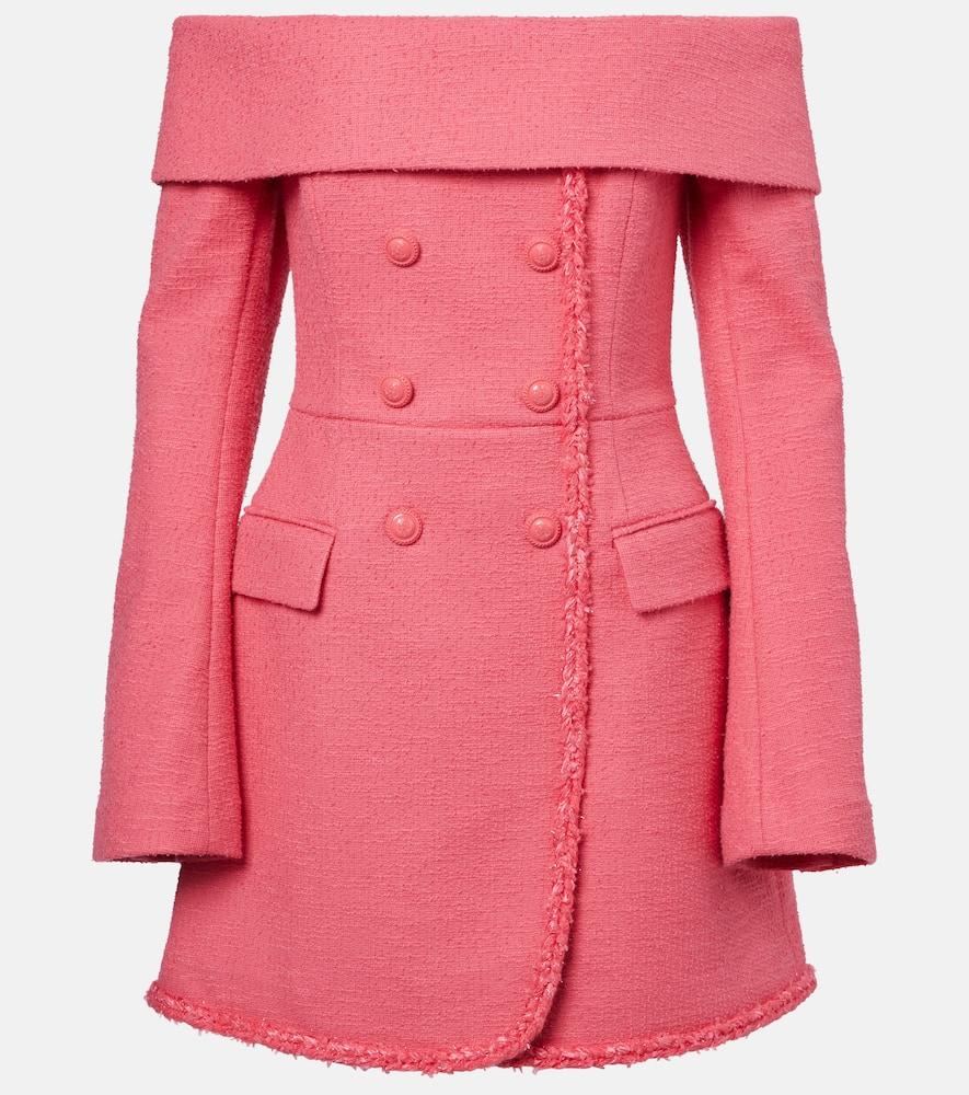 rebecca vallance montana crêpe minidress