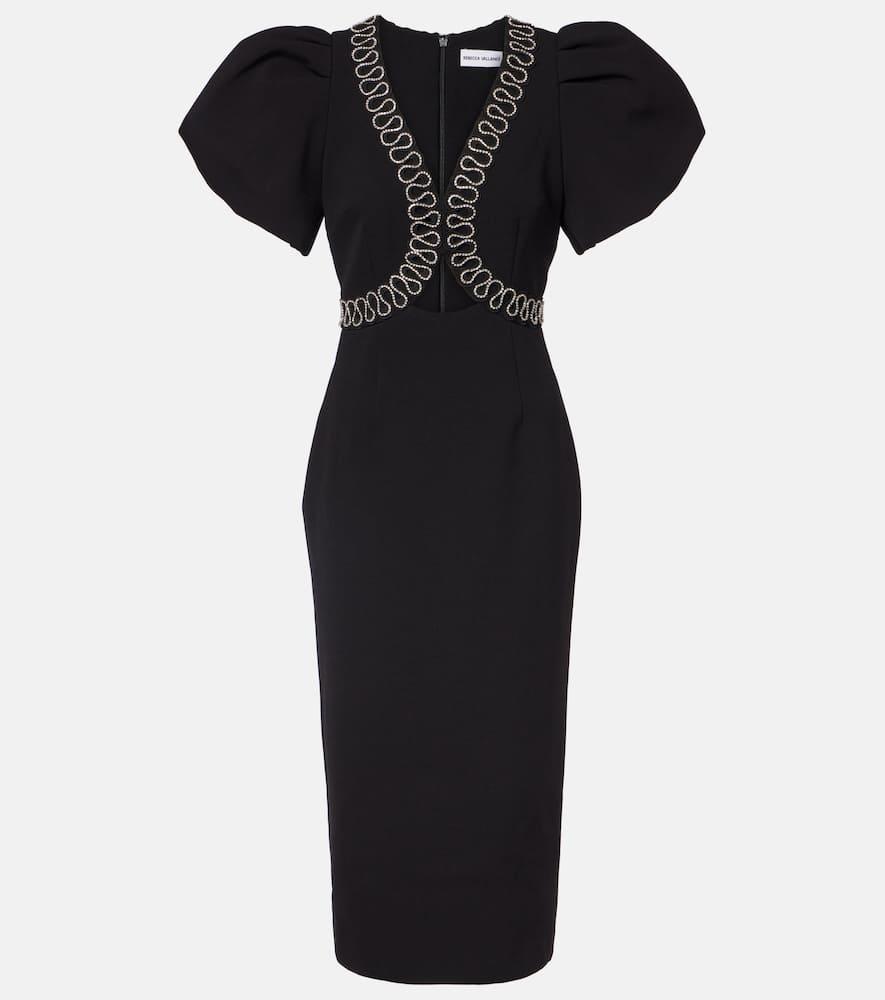 rebecca vallance nyx cutout embellished cocktail dress