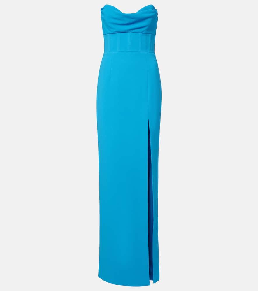 rebecca vallance skyla strapless gown