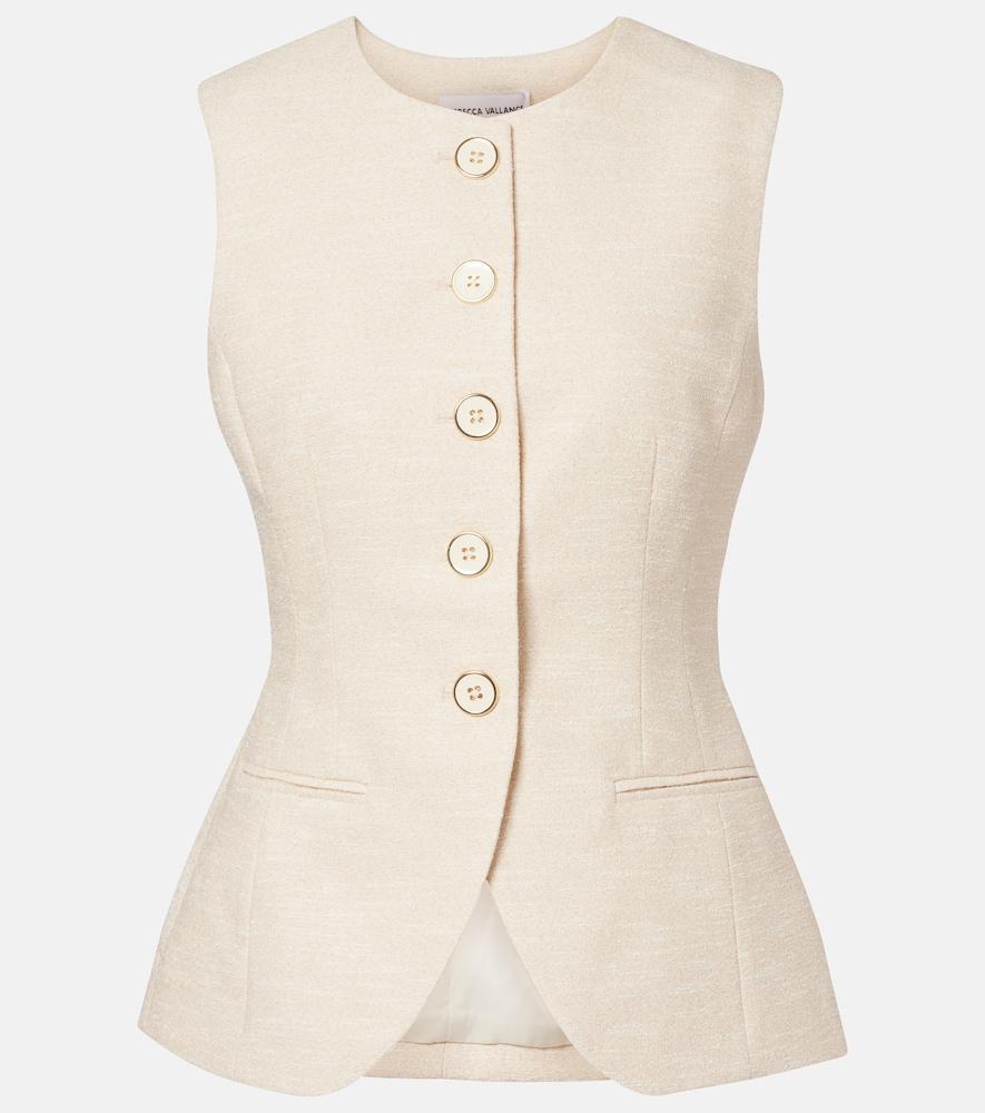 rebecca vallance winnie tweed vest