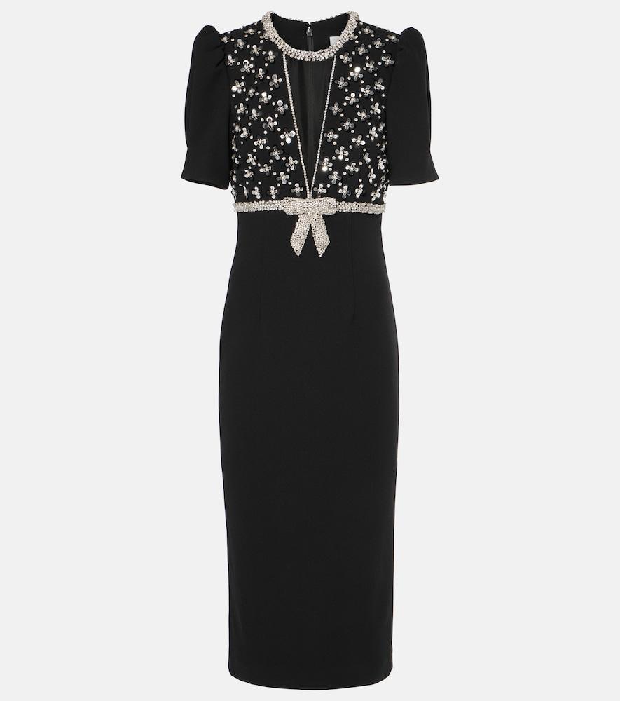 rebecca vallance x nicky hilton arianna embellished midi dress