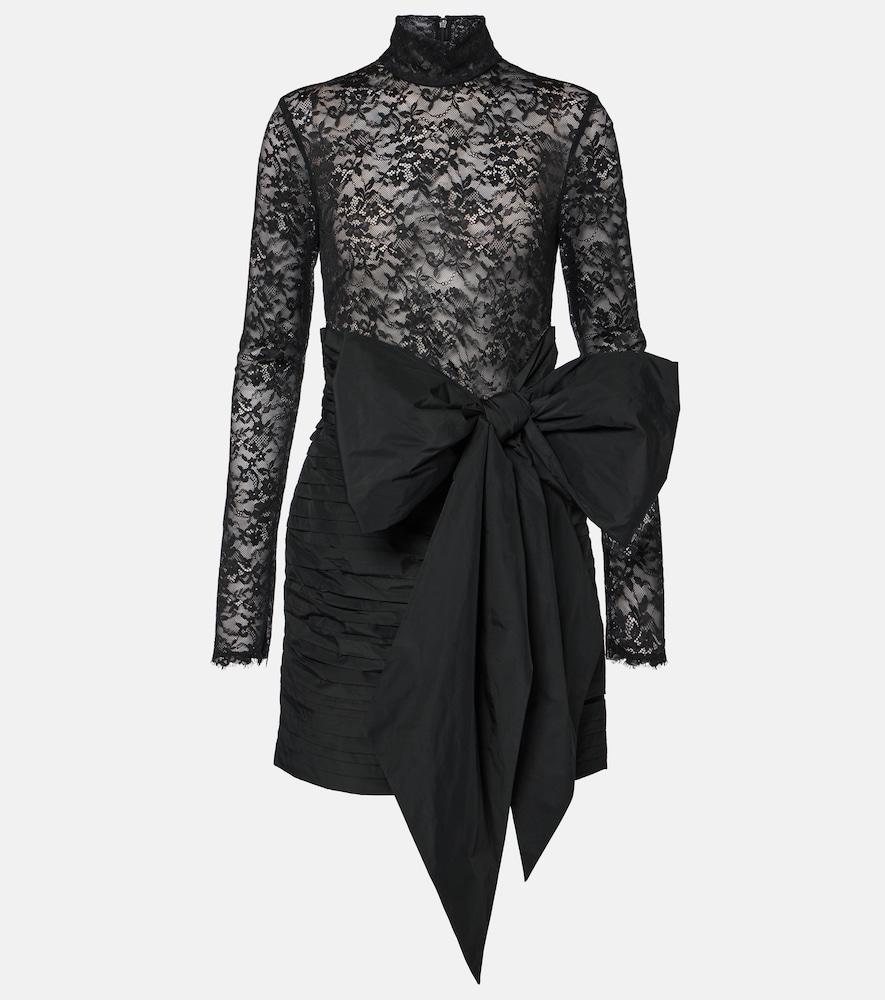 rebecca vallance x nicky hilton delta lace minidress