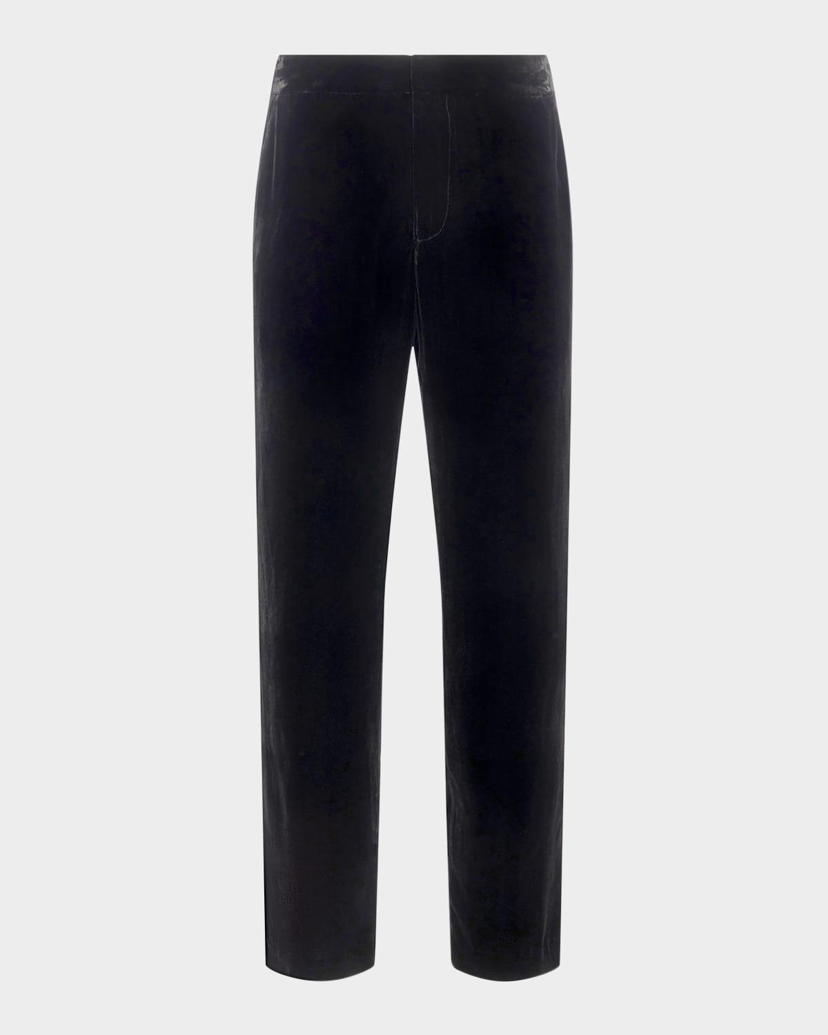 rebel velvet trousers