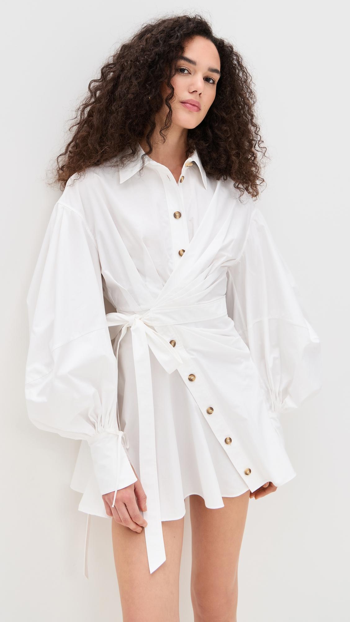 rebellion poplin mini dress