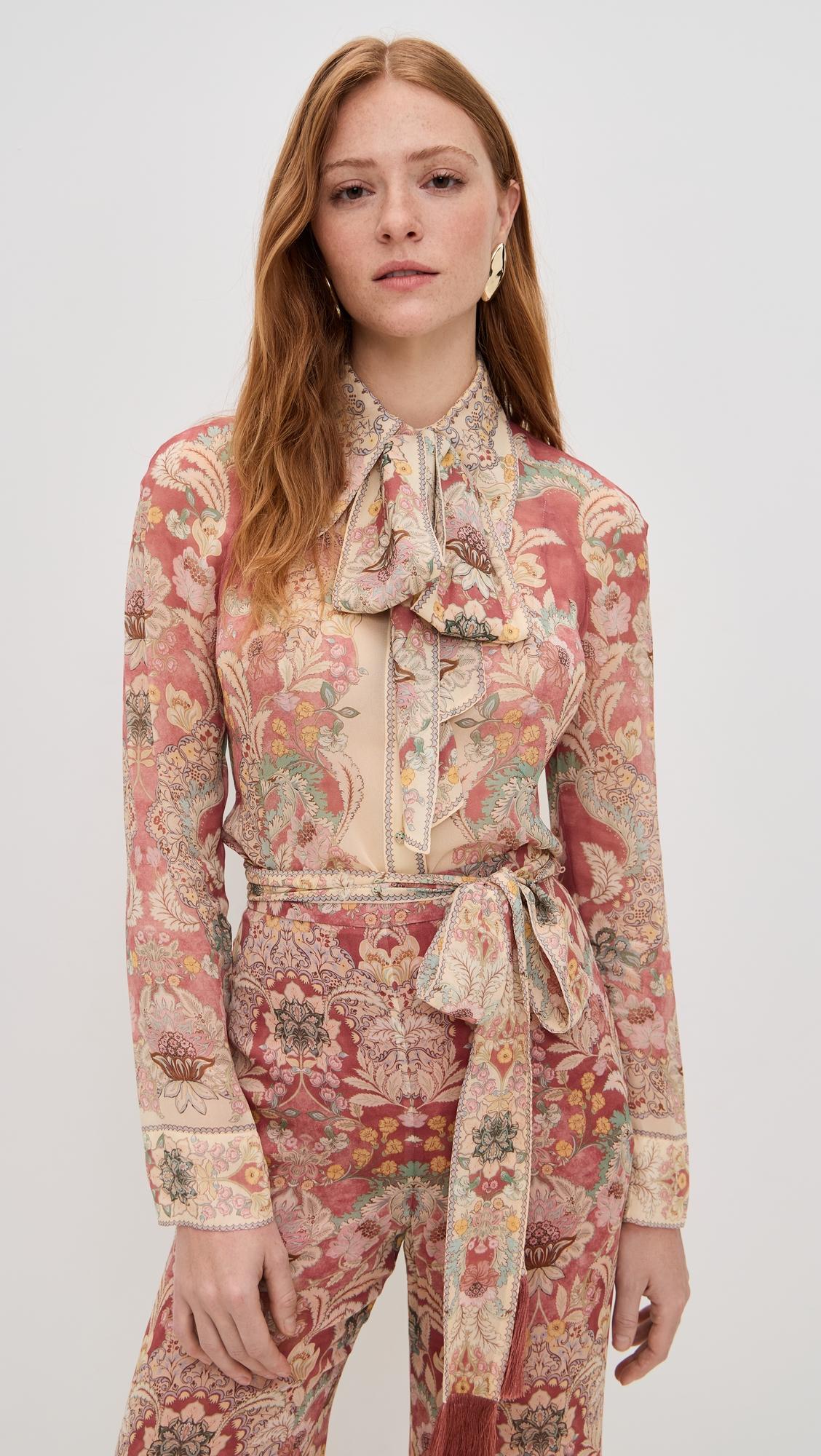 rebellion pussybow shirt