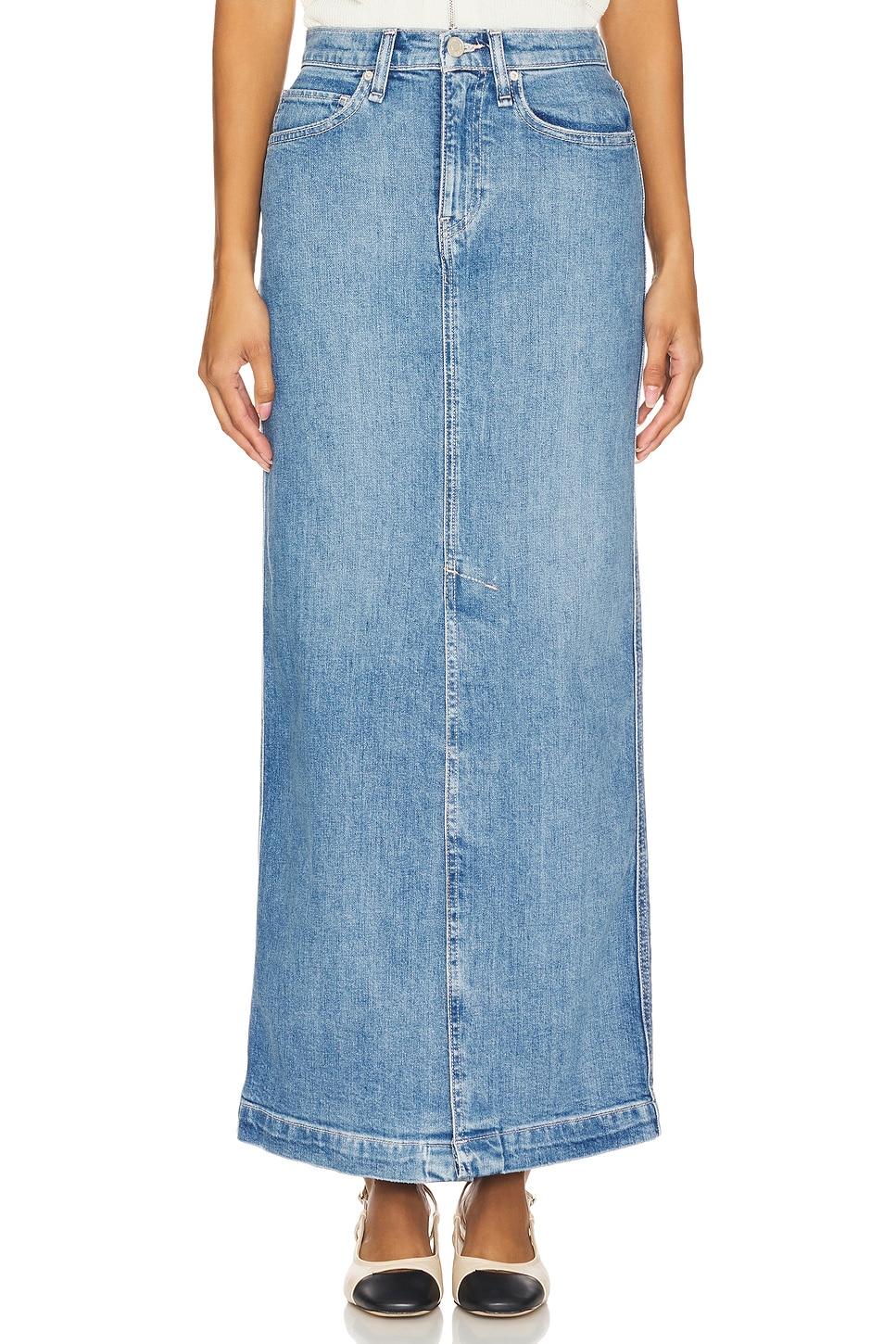 reconstructed maxi skirt