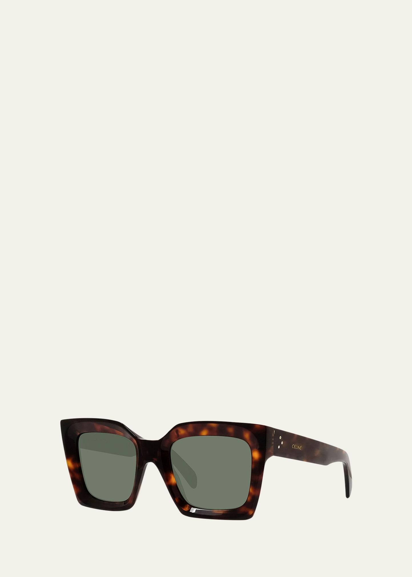 rectangle acetate sunglasses