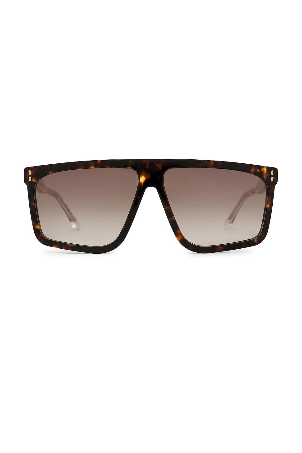 rectangular flat top sunglasses