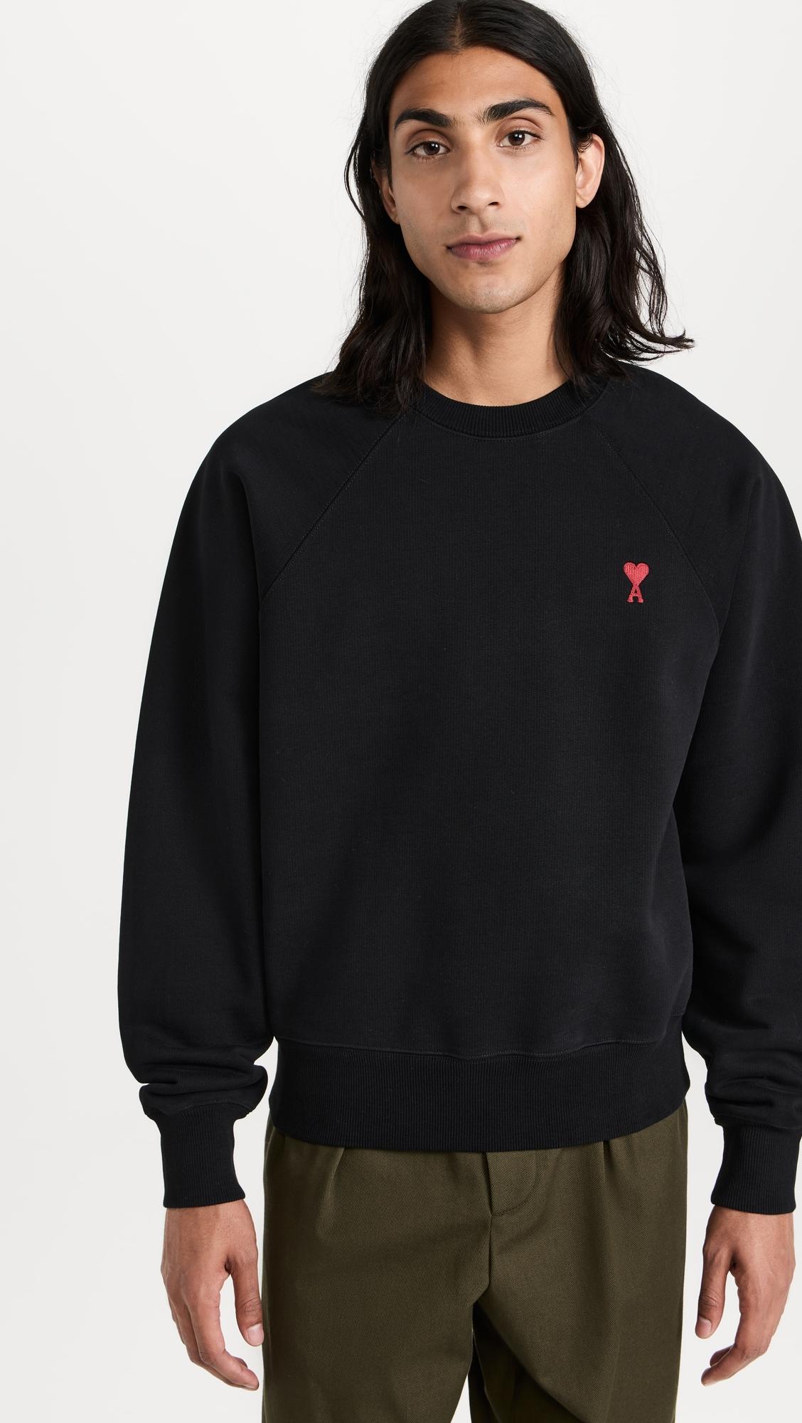 red ami de coeur unisex sweatshirt