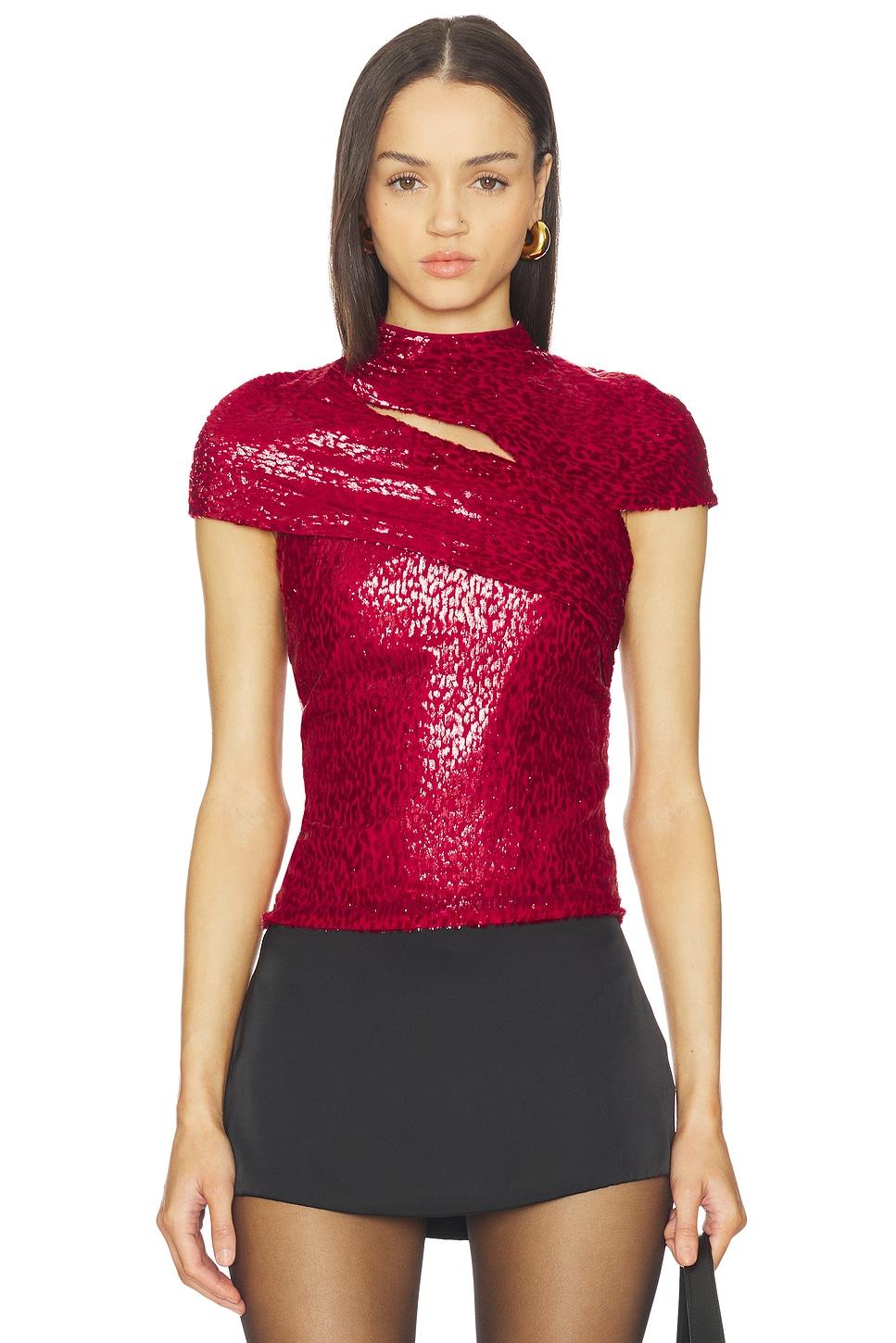red fil coup? cut out top