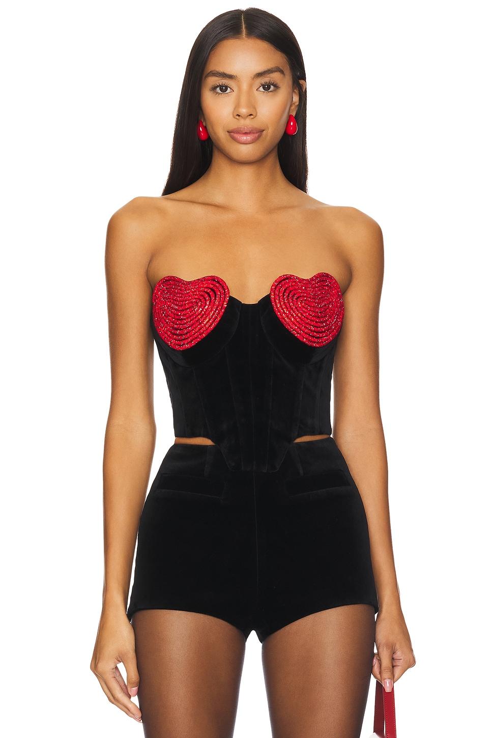 red heart top