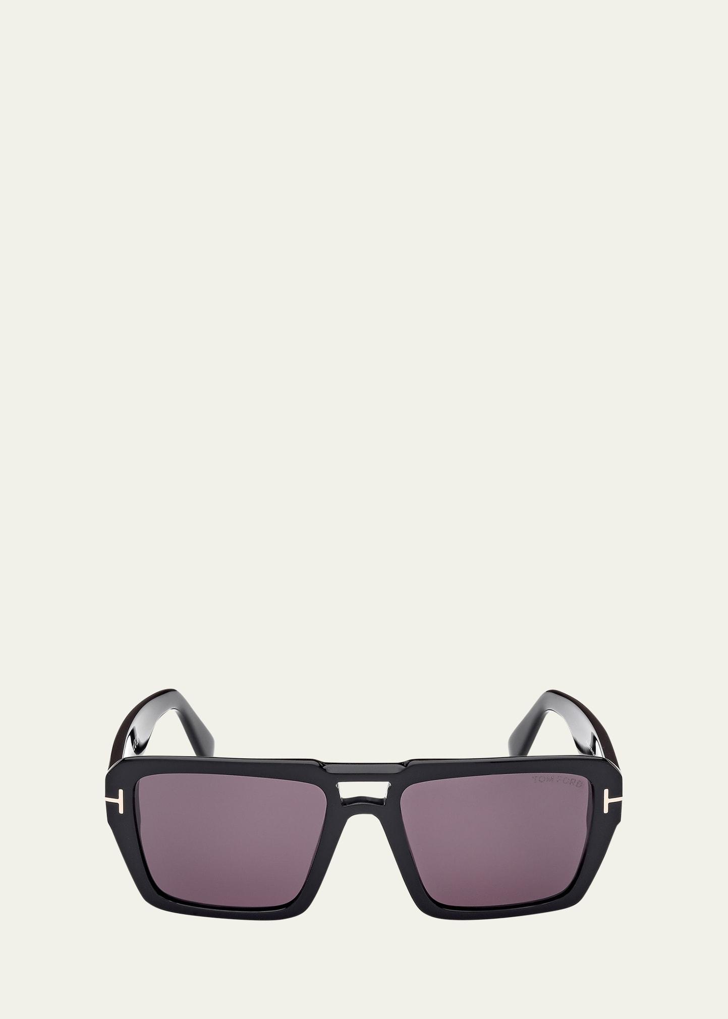 redford acetate aviator sunglasses