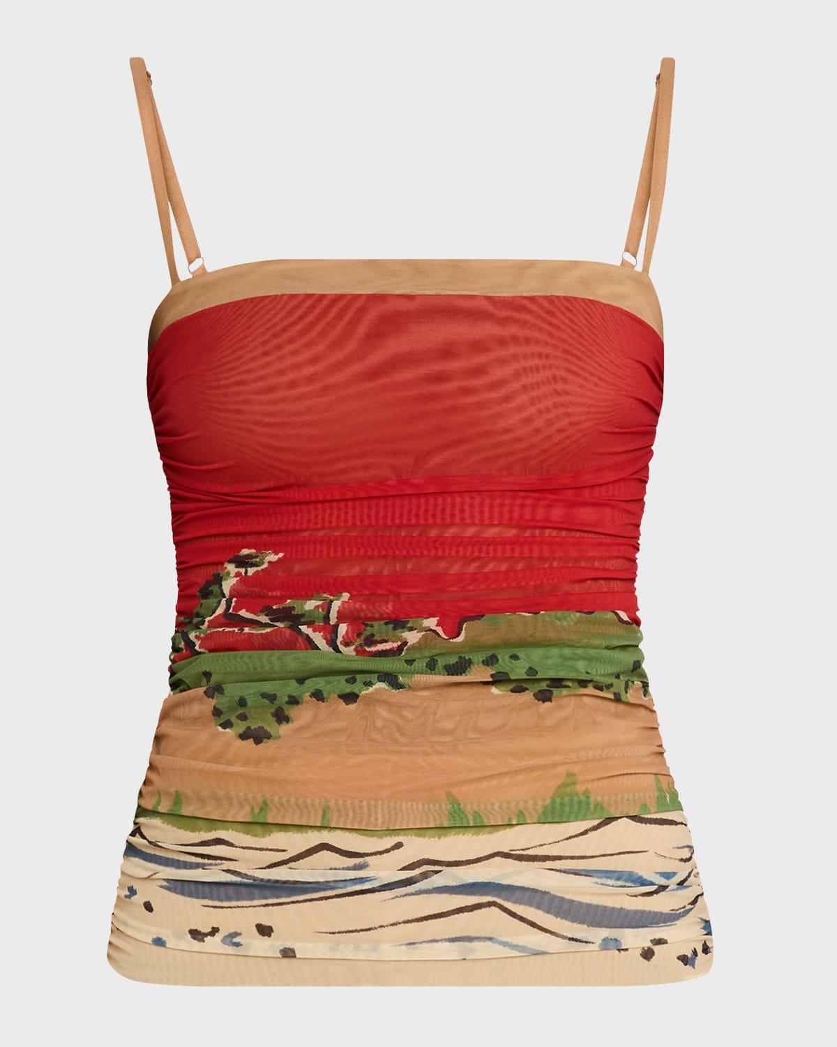 redwood ruched cami