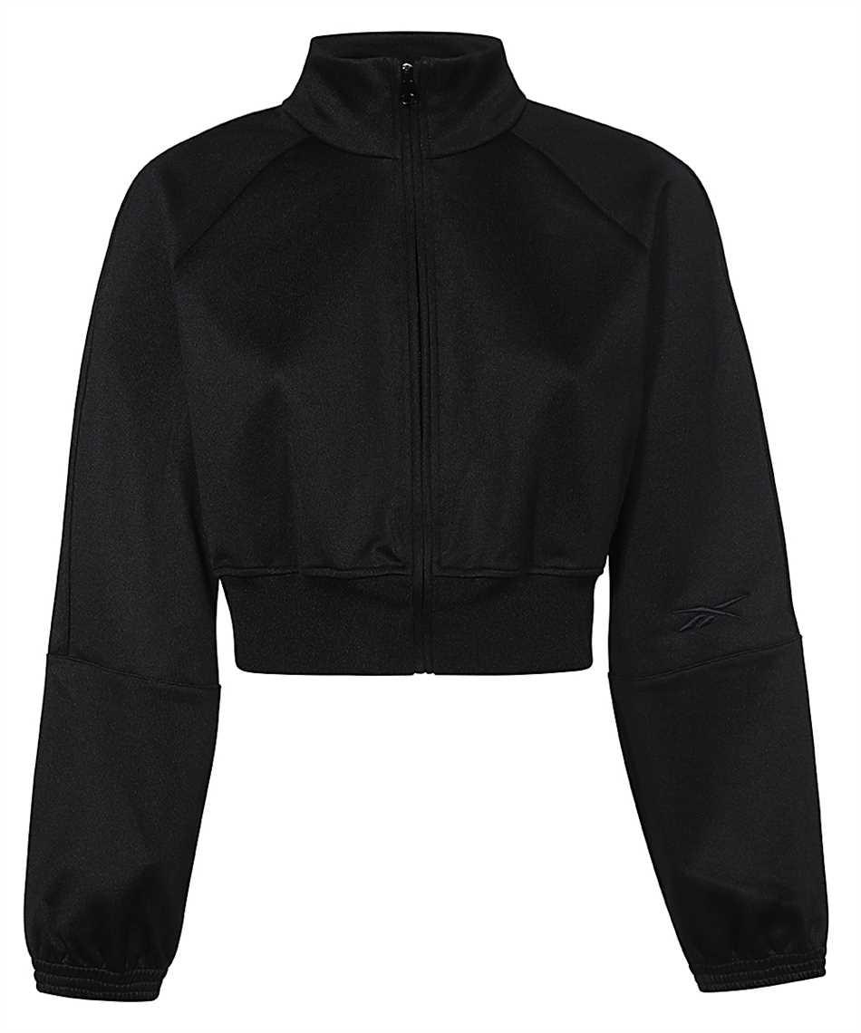 reebok techno fabric full-zip sweatshirt