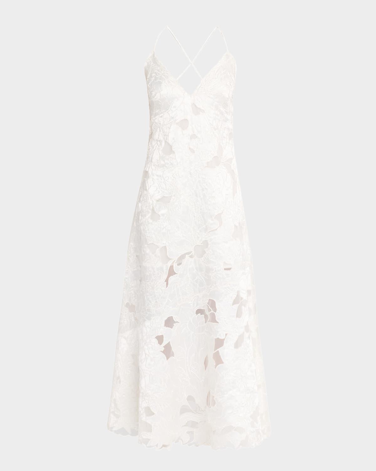 reese beaded floral-embroidered maxi dress