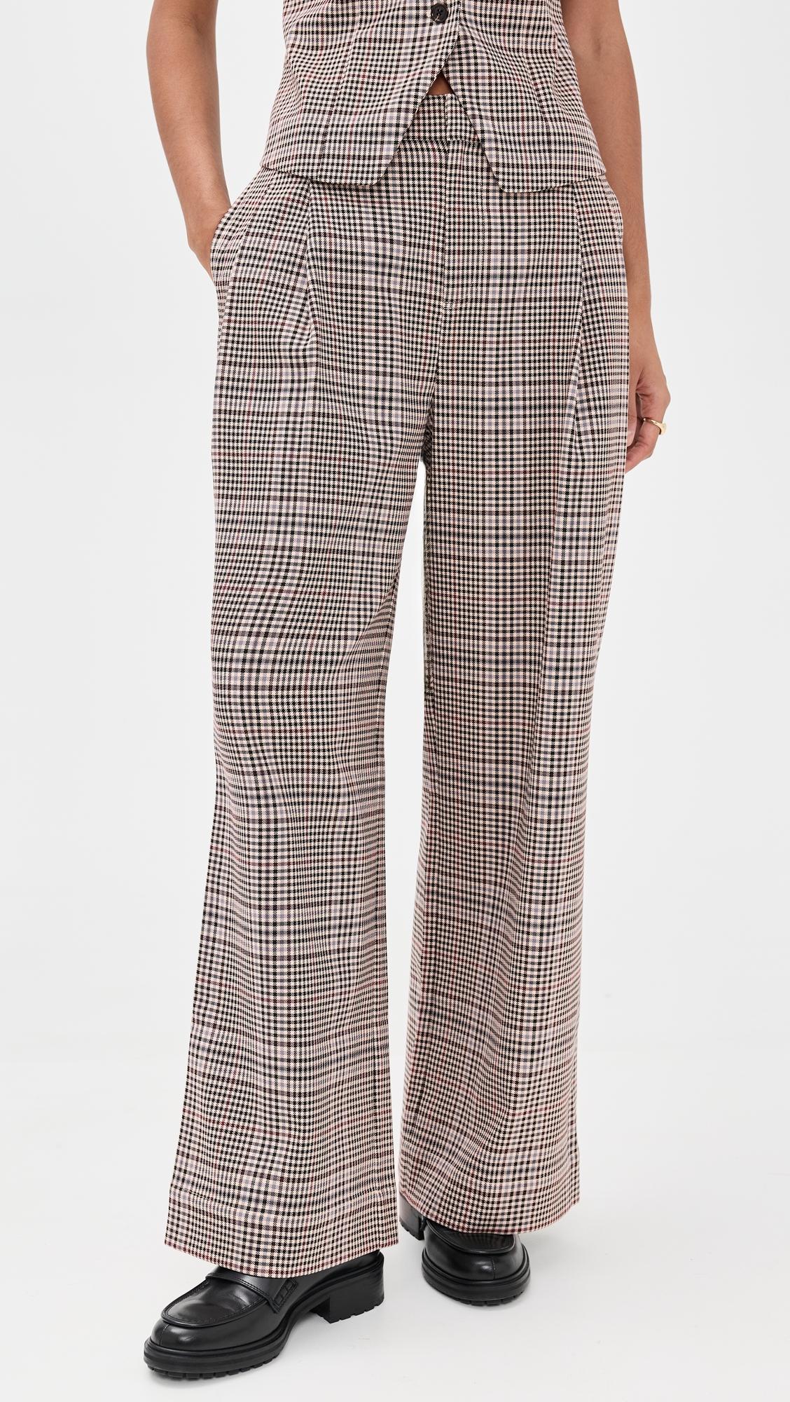 reese pleated pants