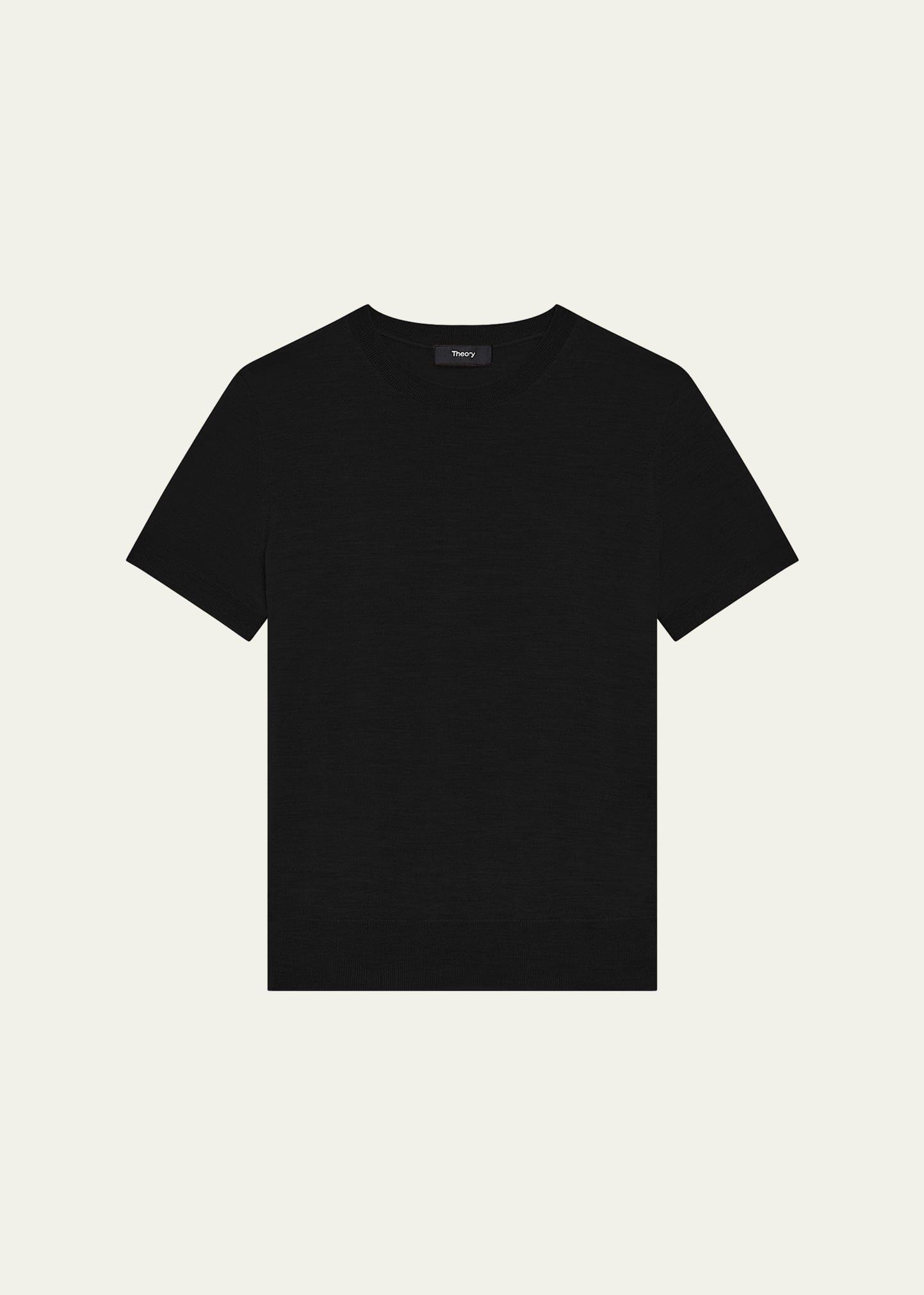 regal merino wool short-sleeve crew t-shirt