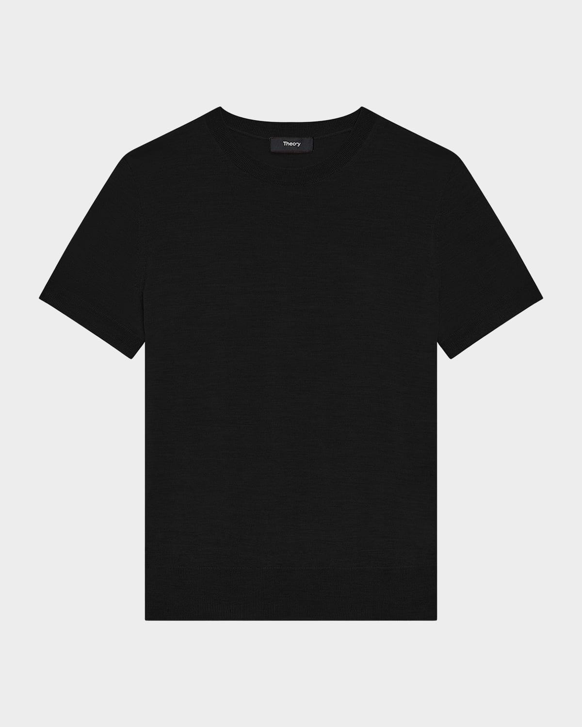 regal merino wool short-sleeve crew t-shirt