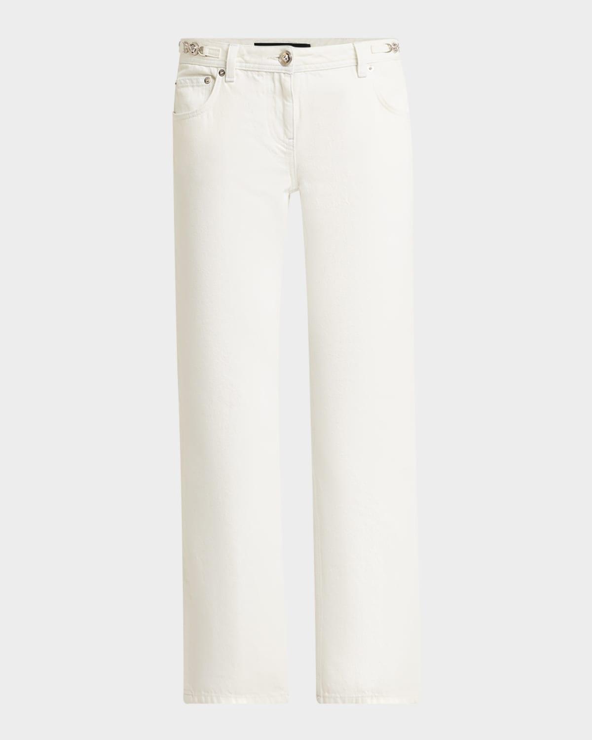 regen extreme bleached denim kickflare ankle pants