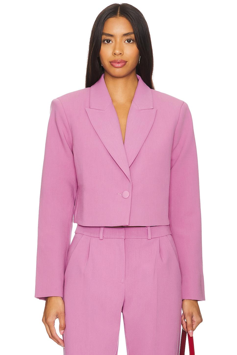 reggie crop blazer