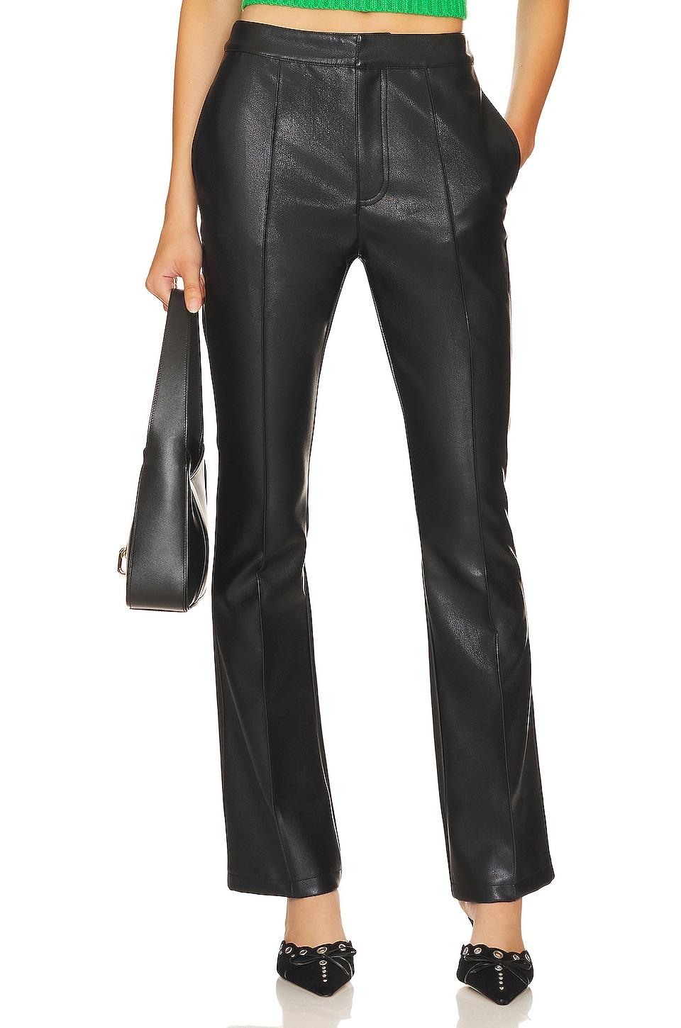 reina faux leather pants