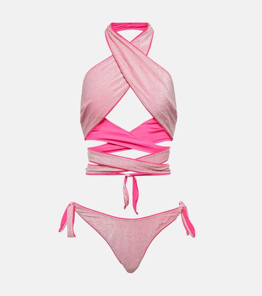 reina olga showhorse lurex swimsuit