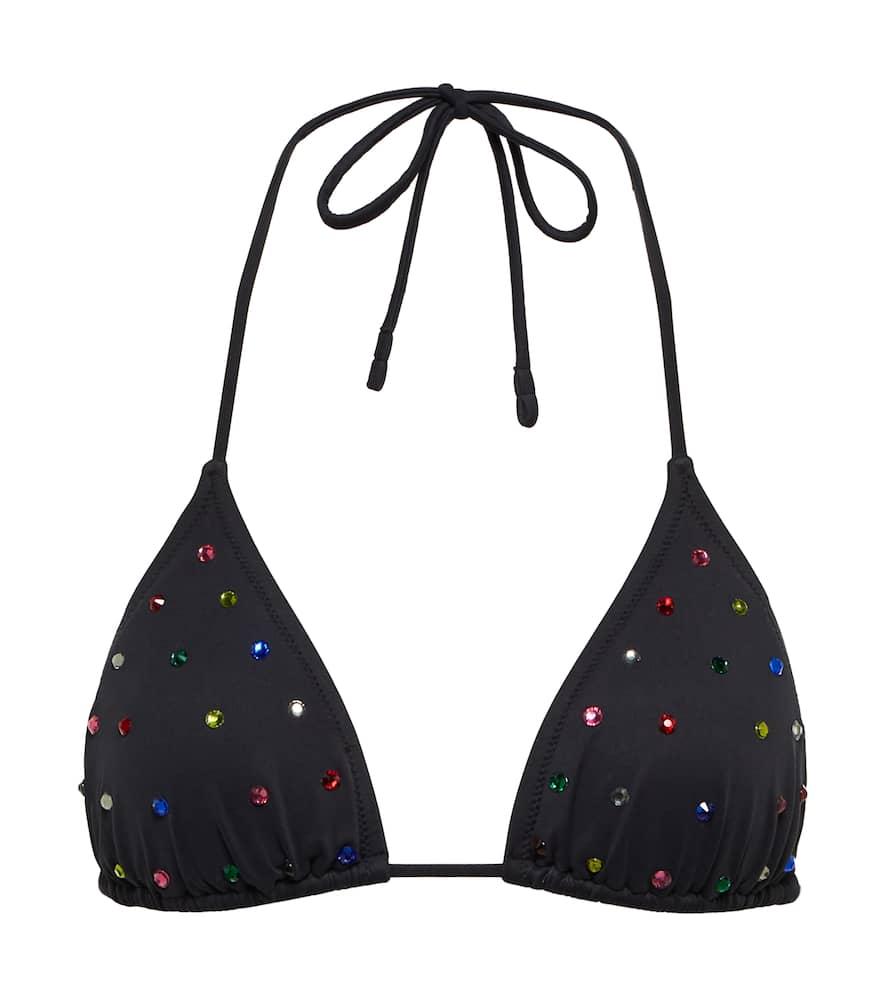 reina olga susan embellished bikini top