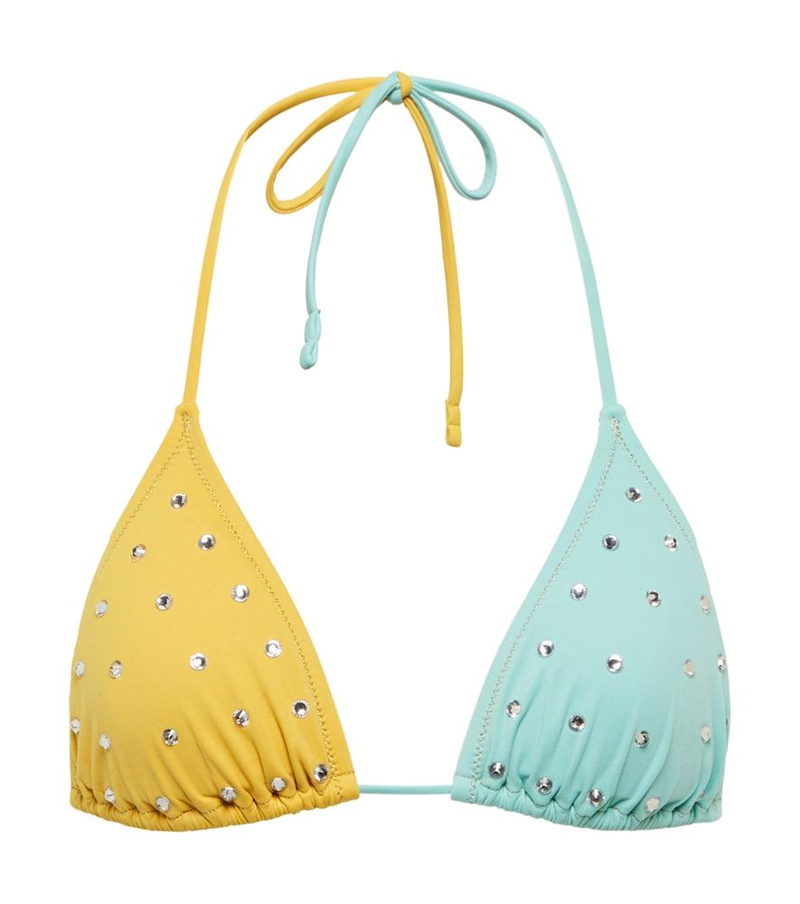 reina olga susan embellished bikini top