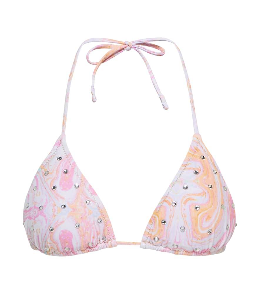 reina olga susan embellished bikini top