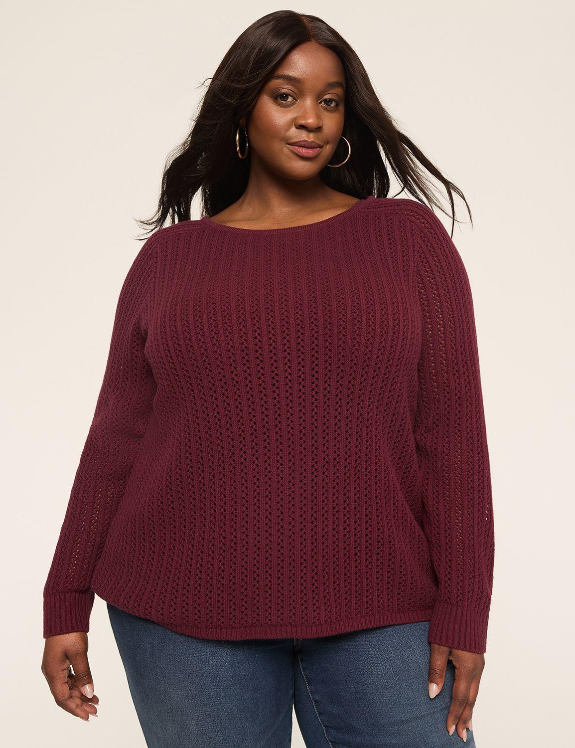 relaxed boatneck sweater