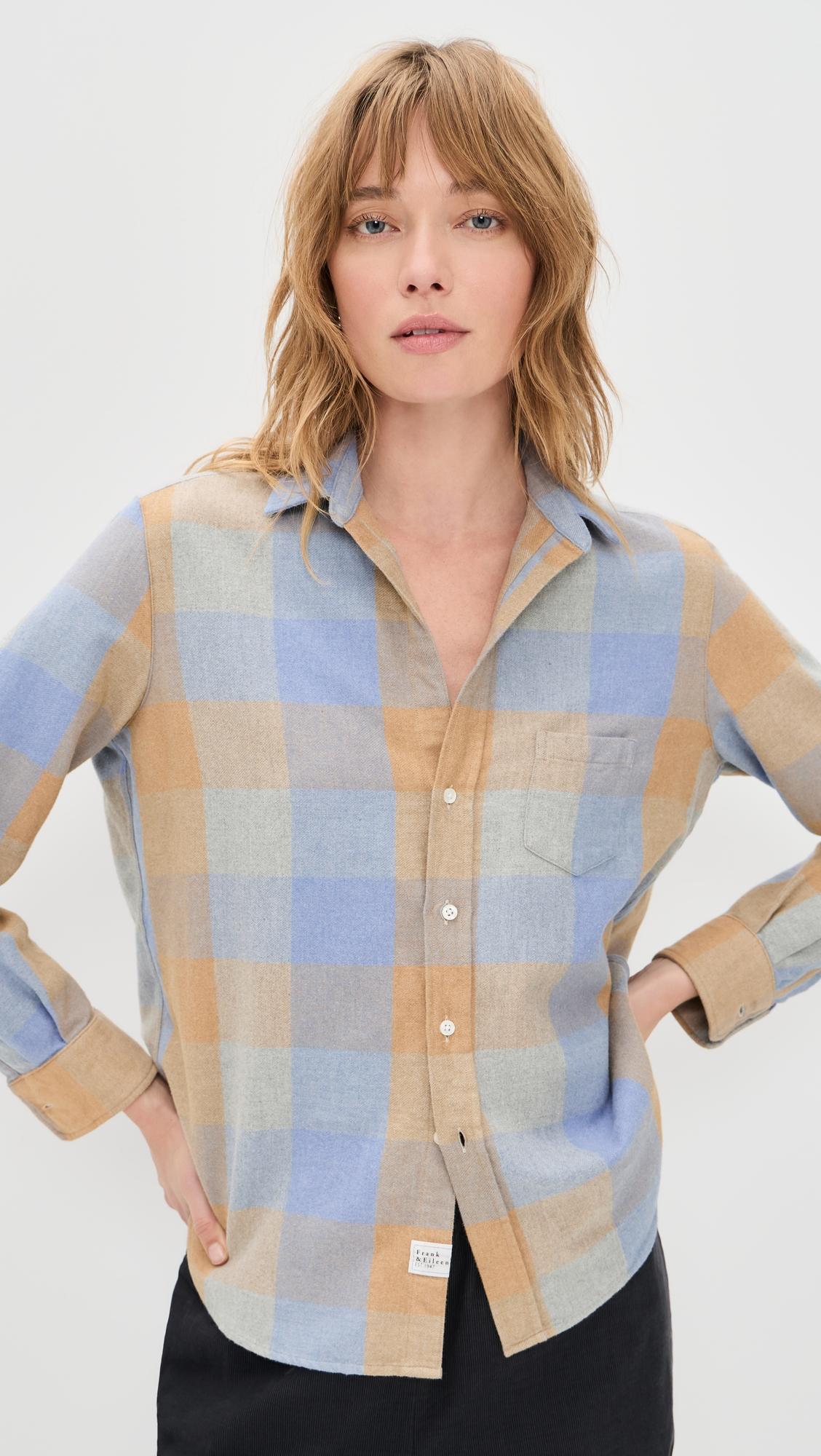 relaxed button-up shirt