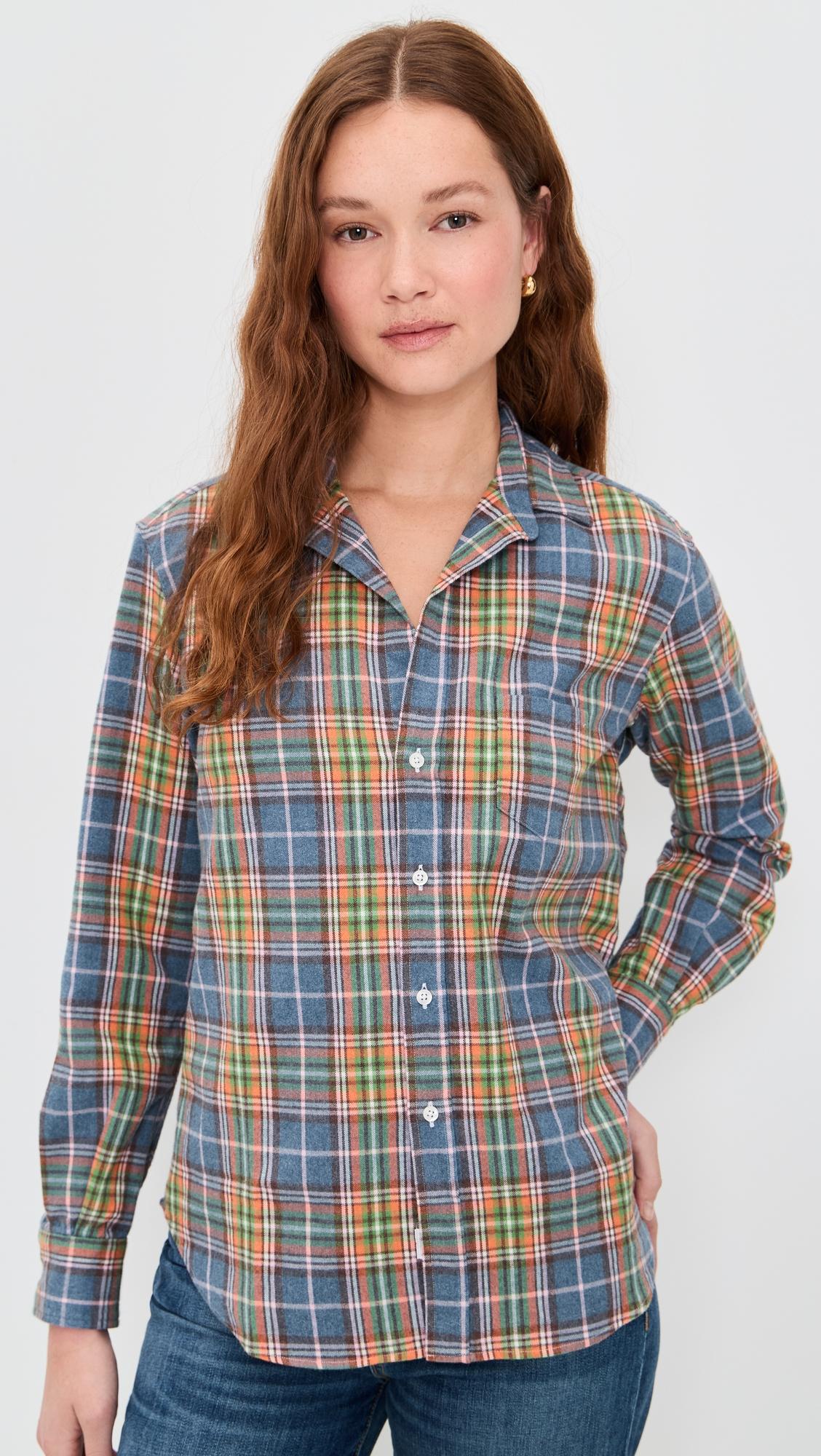 relaxed button-up shirt