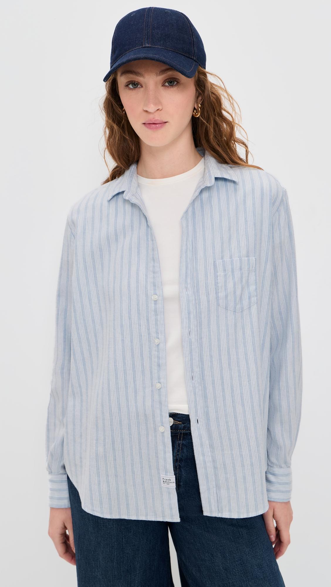 relaxed button-up shirt