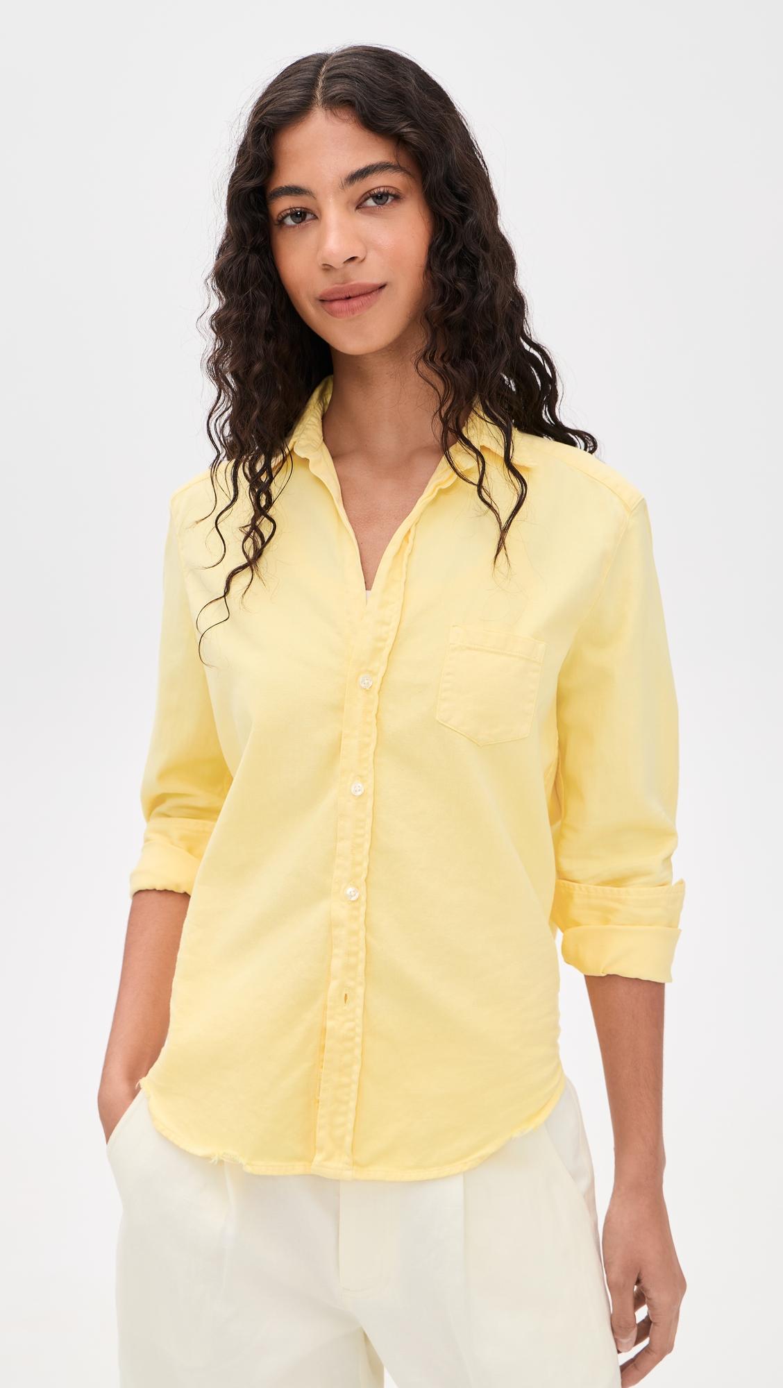 relaxed button-up shirt