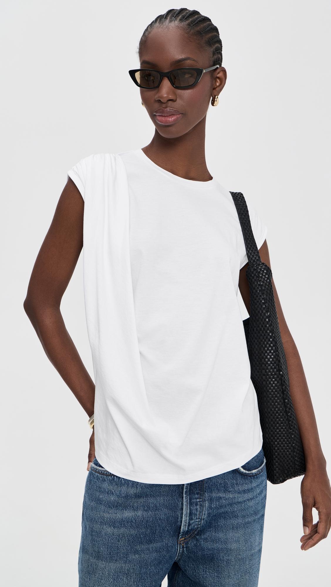relaxed drape top