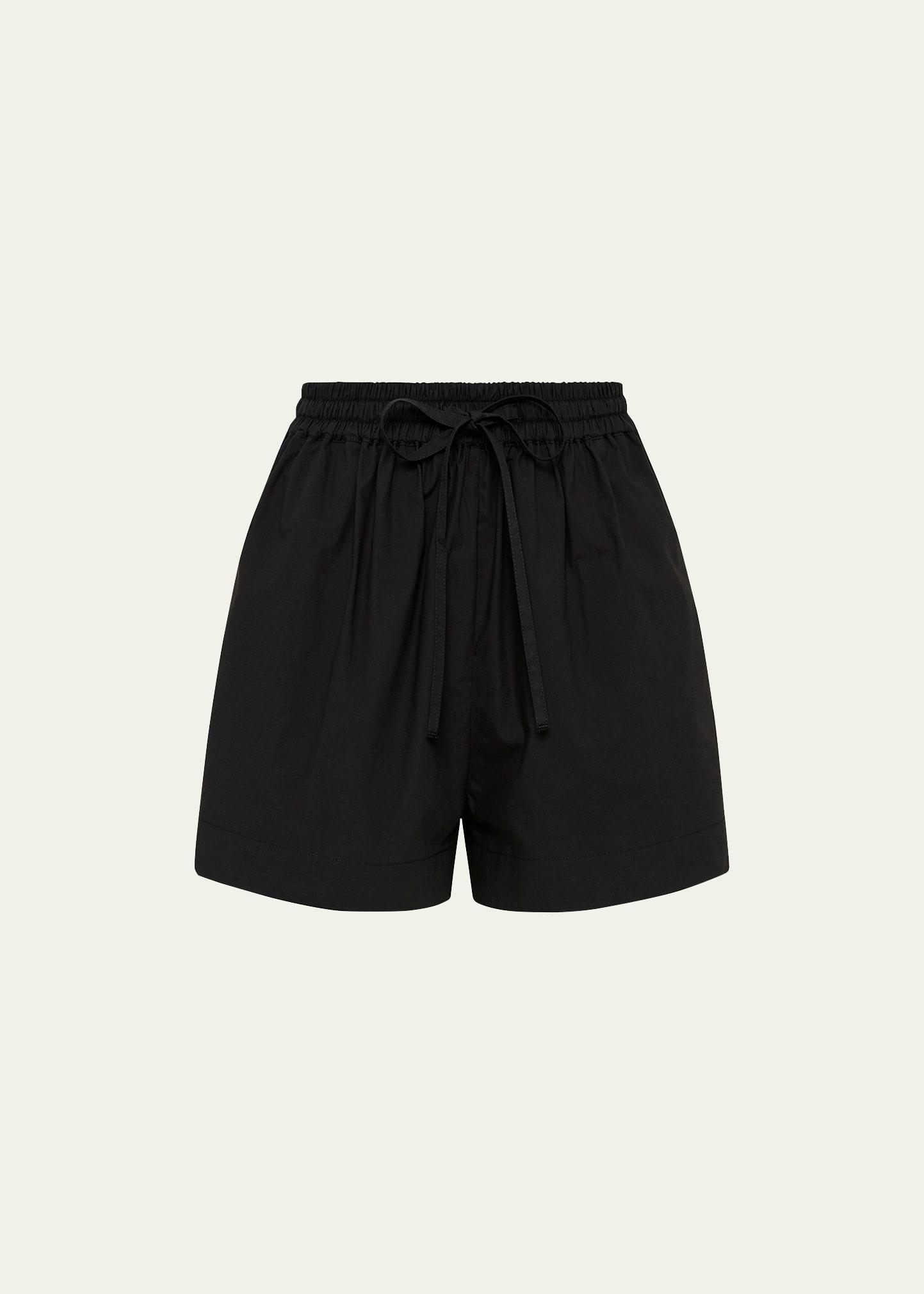 relaxed drawstring shorts
