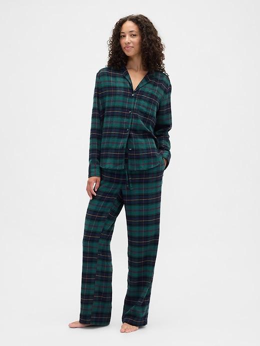 relaxed flannel pj pants
