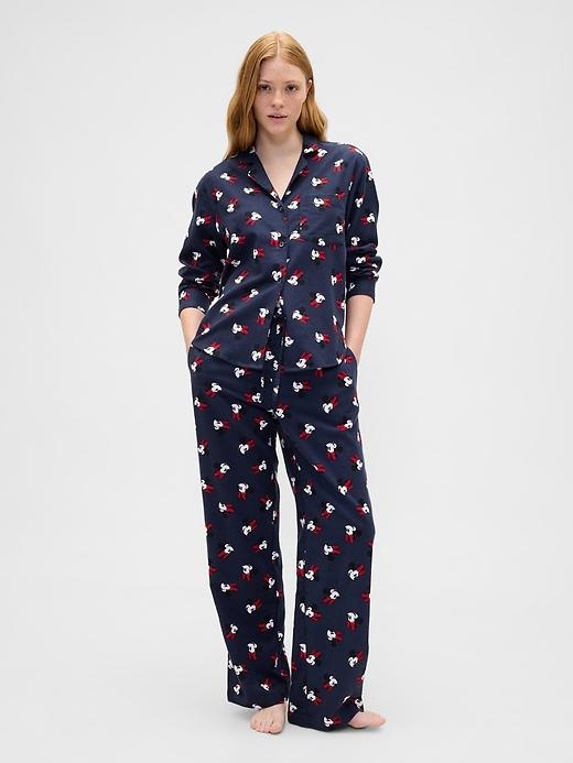 relaxed flannel pj pants