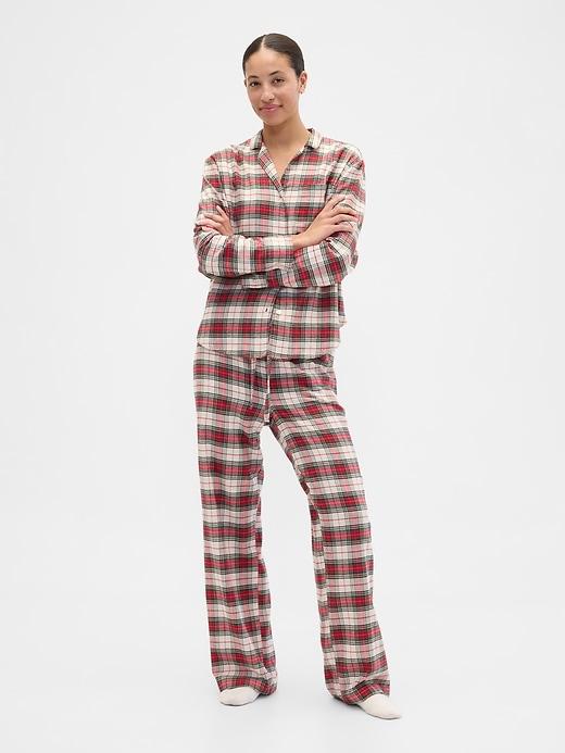 relaxed flannel pj pants