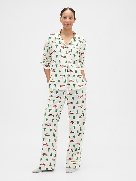 relaxed flannel pj pants