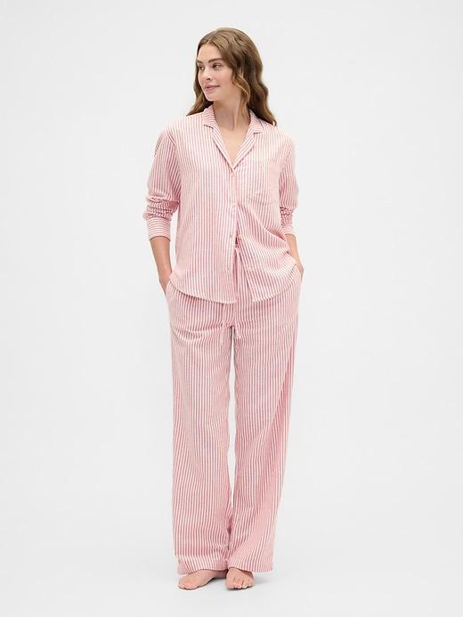 relaxed flannel pj pants