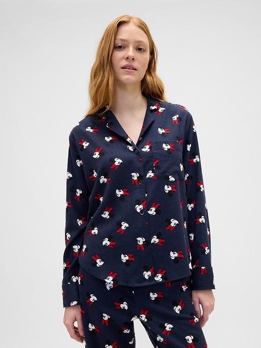 relaxed flannel pj shirt