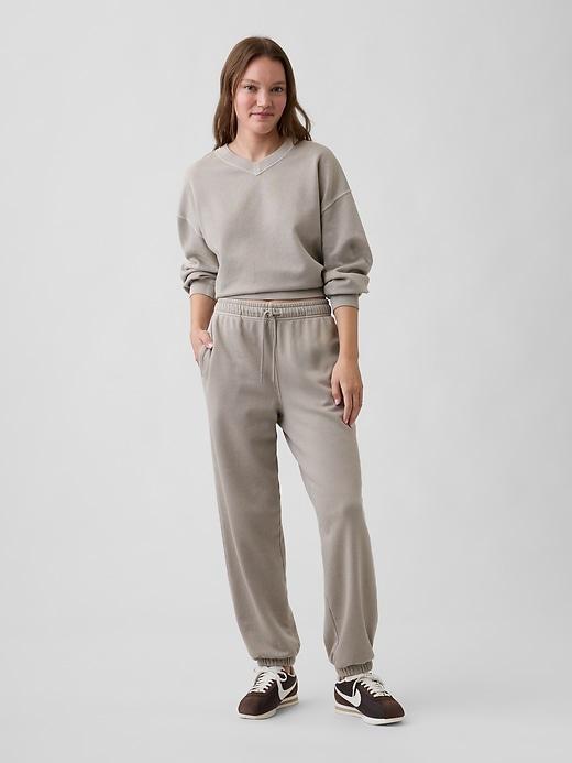 relaxed fleece joggers